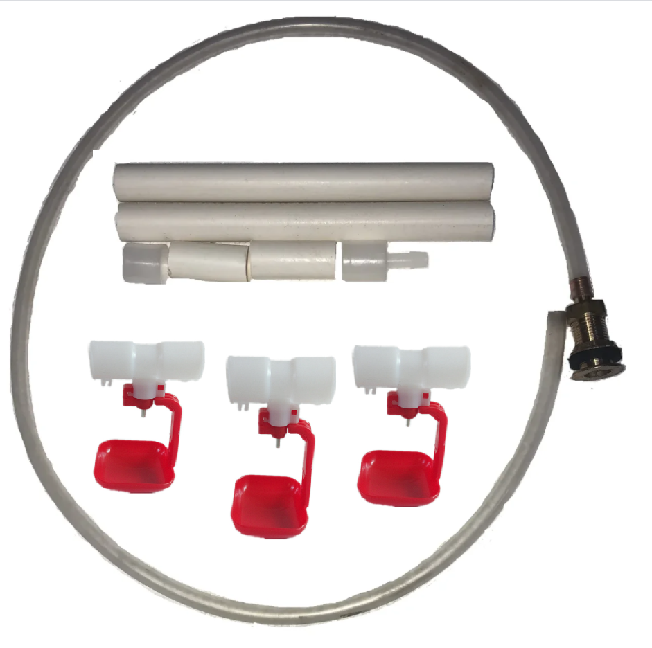 Комплект напувалок ніпельного на 25 голів Ніпельні напувалки, фото 1