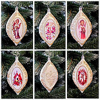 Новорічні шари на ялинку Медальйон