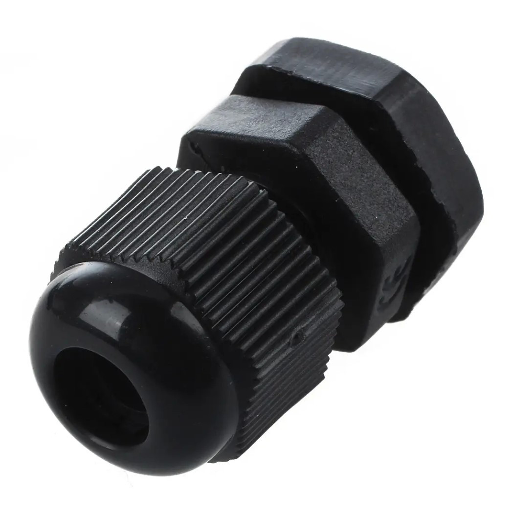 Кабельний ввід PG-21 чорний, фото 1