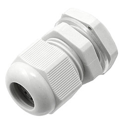 Кабельний ввід PG-09, білий, фото 1