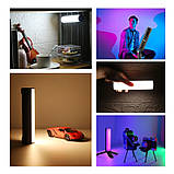 Постійне світло трубка магніт Puluz PU4138 RGB Tube Light, фото 8