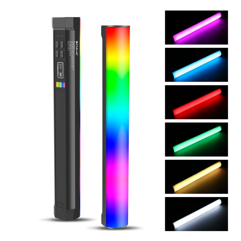 Постійне світло трубка магніт Puluz PU4139 RGB Tube Light, фото 1