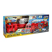 Chap Mei Велика ігрова пожежна машина зі звуком та світлом City Mission