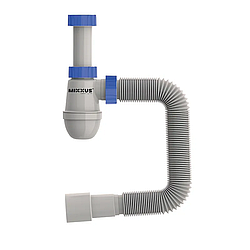 Сифон для умивальника Mixxus SU-04-A 1 1/4"x32 без випуску 32*40/50 (MI8181)