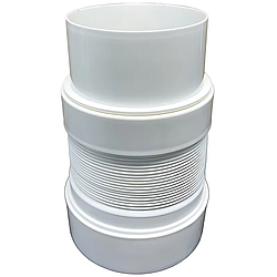 Гофротруба унітазна армована Mixxus GA-01-B 440 мм для пластикової каналізації d 110 мм (MI8180