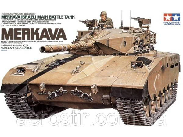 Танк Merkava MBT 1/35 TAMIYA 35127, фото 1