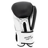 Боксерські рукавиці PowerPlay 3004 Чорні 14 унцій (397г.) для спортсменів 80-90 кг., фото 3