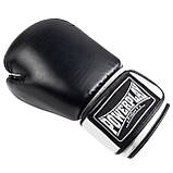 Боксерські рукавиці PowerPlay 3004 Чорні 14 унцій (397г.) для спортсменів 80-90 кг., фото 4