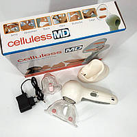 Масажер вакуумний антицелюлітний Celluless MD NEW вакуумно-роликовий ефективний масажер Целюлес LB-27