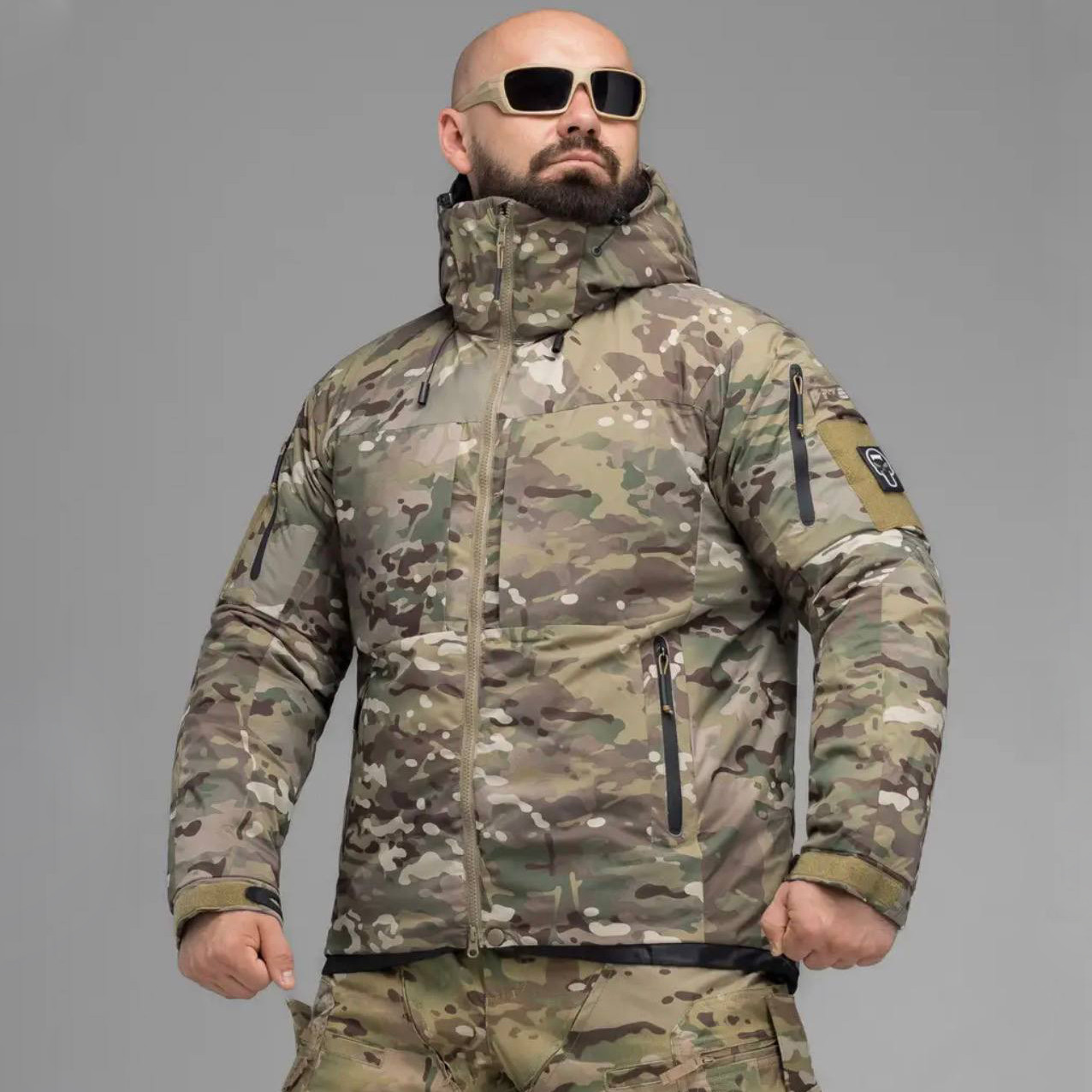 🔥 Куртка зимова на Пуху "Call Dragon - SQG 5" (Multicam) непромокаемая куртка, тактическая, нгу, ссу, военная, пуховик, фото 1