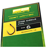 Короповий гачок PB Products Wide Circle Hook PTFE No 6