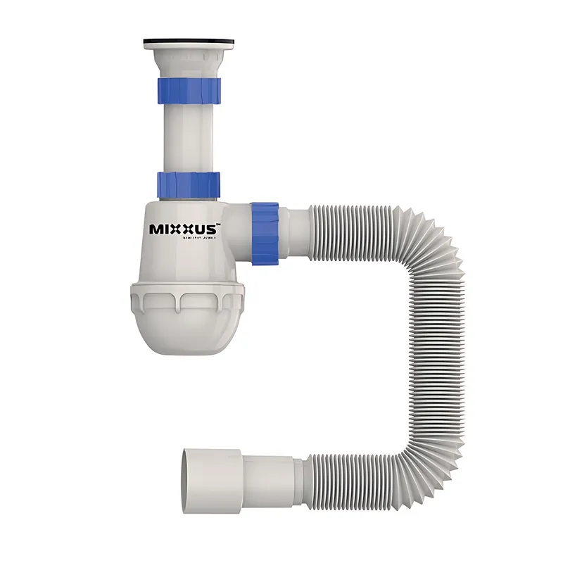Сифон для кухні Mixxus SK-01-A 1 1/2"x40 з литим випуском 40*40/50 (MI8190), фото 1