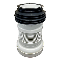 Гофротруба унітазна армована Mixxus GA-02-A 275 мм для чавунної каналізації d 110 мм (MI8179)