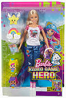 Лялька Барбі "Героиня Відеоігор" Реальний світ/Barbie Video Game Hero Barbie Doll, фото 7