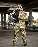 Тактичний зимовий костюм TERICON мультикам з утеплювачем Slimtex і флісовою підкладкою ПП8204 ТМ, фото 3