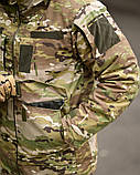 Польовий зимовий костюм TERICON мультикам з утеплювачем Slimtex і флісовою підкладкою ПП8204 ТМ, фото 6