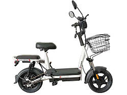 Електроскутер (велосипед з електромотором) COMPACT 14 48V/400W/12Ah (Чорний) ТМ SPARK