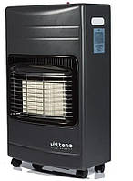 Газовий обігрівач Volteno VO2821 4.2 кВт | Пропановий камін з п єзопідпалом, 3 режими, мобільний корпус