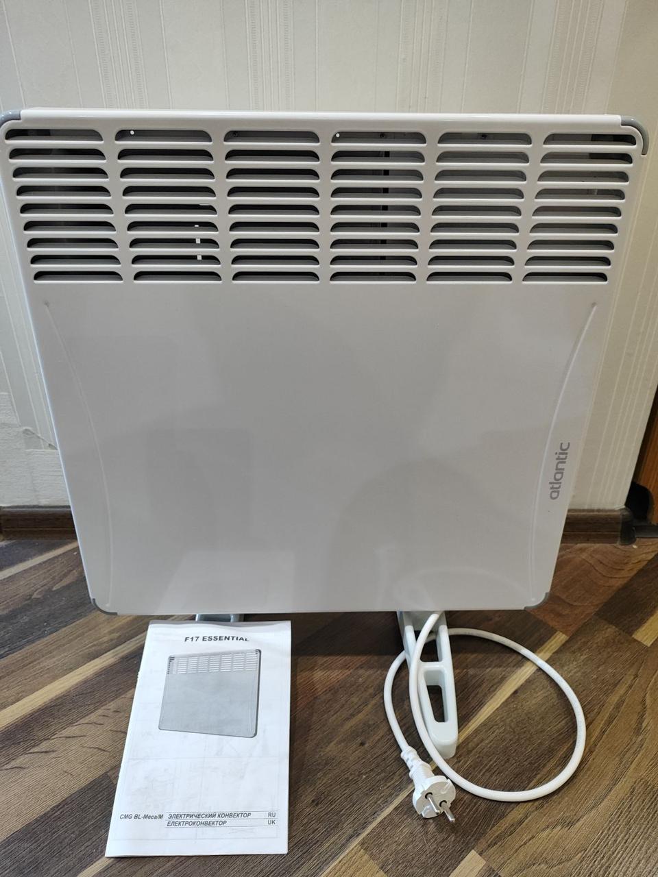 Електричний конвектор Atlantic F17 Essential (1000W) з комплектом підставок