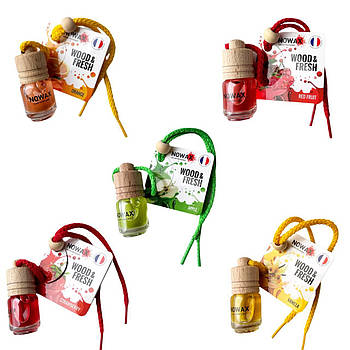 Автомобільний освіжувач повітря Nowax 5 мл аромати мікс