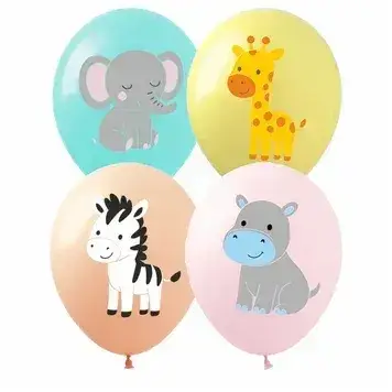 Аrt Show 12" Маленькі тварини кулі Мін.замовлення 5 шт