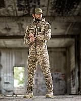 Еластичний тактичний костюм піксель agony, демісезонна непромокальна форма піксель, костюм піксель ЗСУ