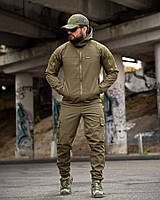 Тактичний костюм софтшел олива Oblivion, Непромокаючий осінній костюм олива, Демісезонний костюм олива софтшел