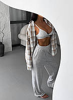 Сорочка жіноча в клітинку