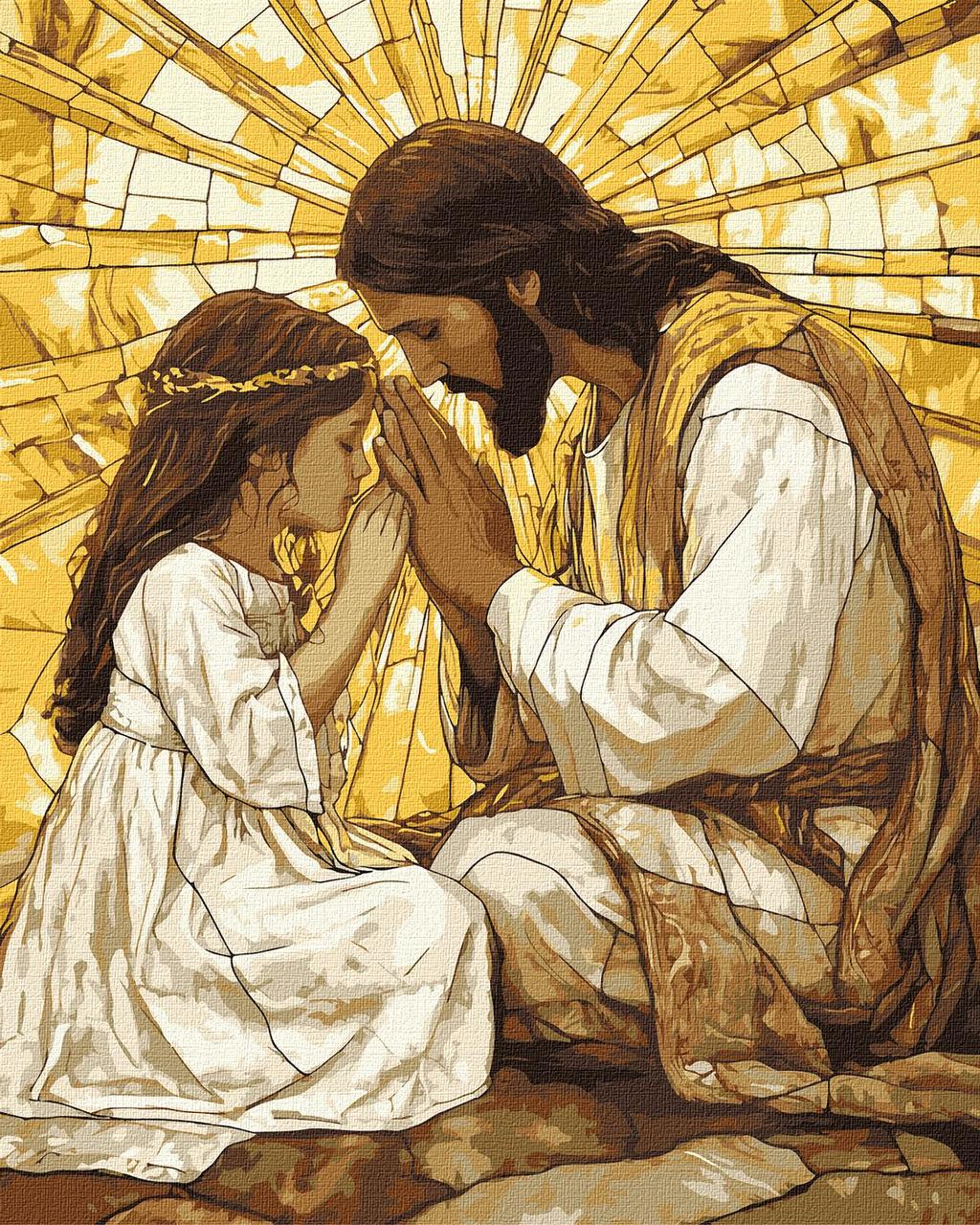 Картина за номерами Ideyka KHO8534 Світло в тобі, 40х50см.