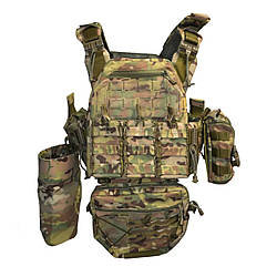 Плитоноска DFP GEN 3 з 9 підсумками Мультикам