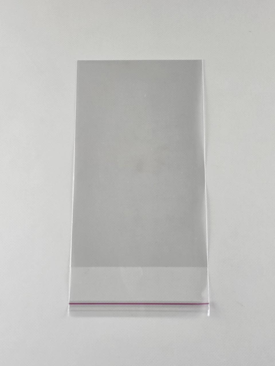 Пакети з клейкою стрічкою 12см x 20см, ТМ Майстер-ПАК, 25 мкм, упаковка 1000 штук, прозорі (687168711), фото 1