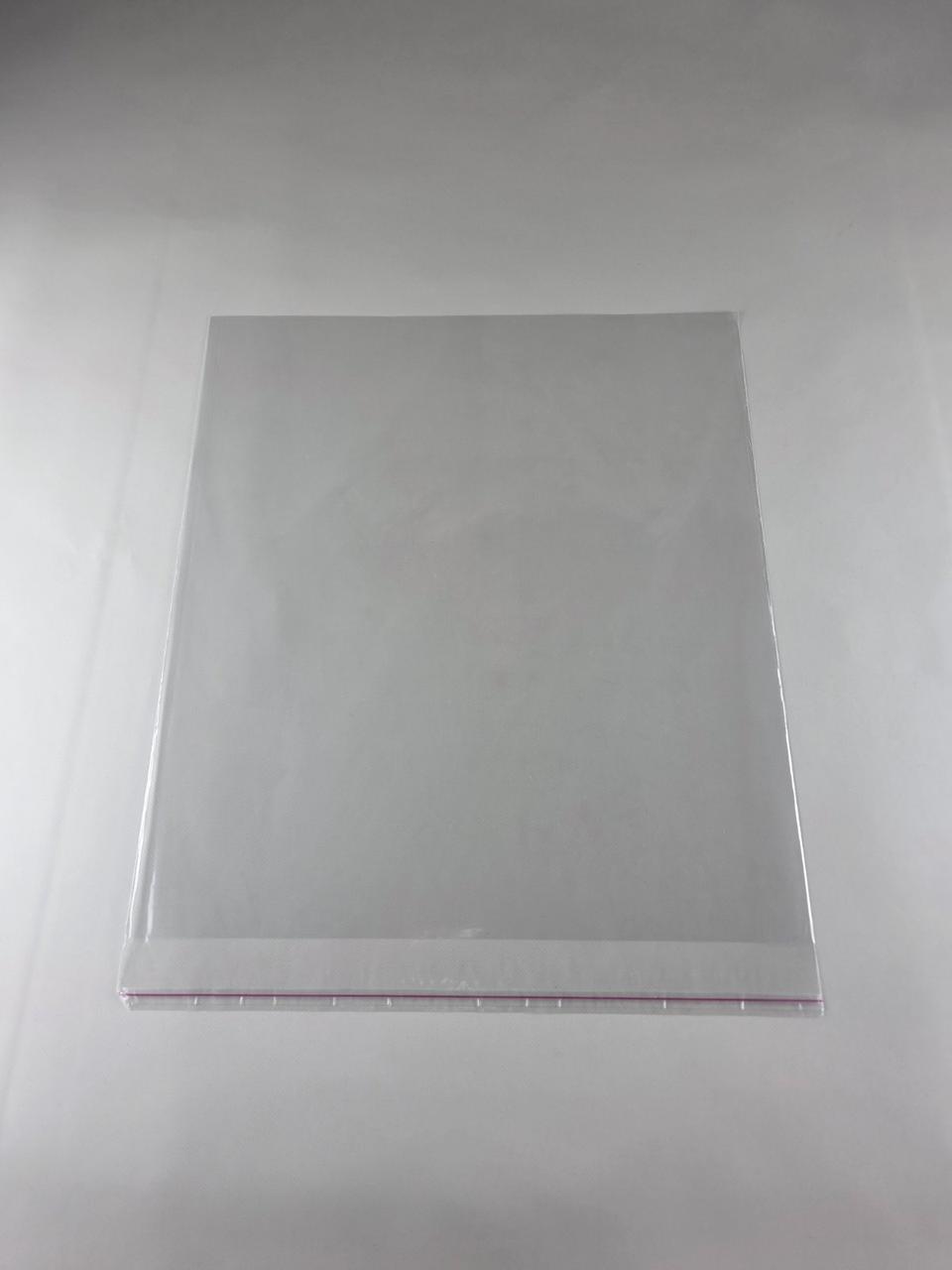 Пакети з клейкою стрічкою 40см 45см (1000шт), фото 1