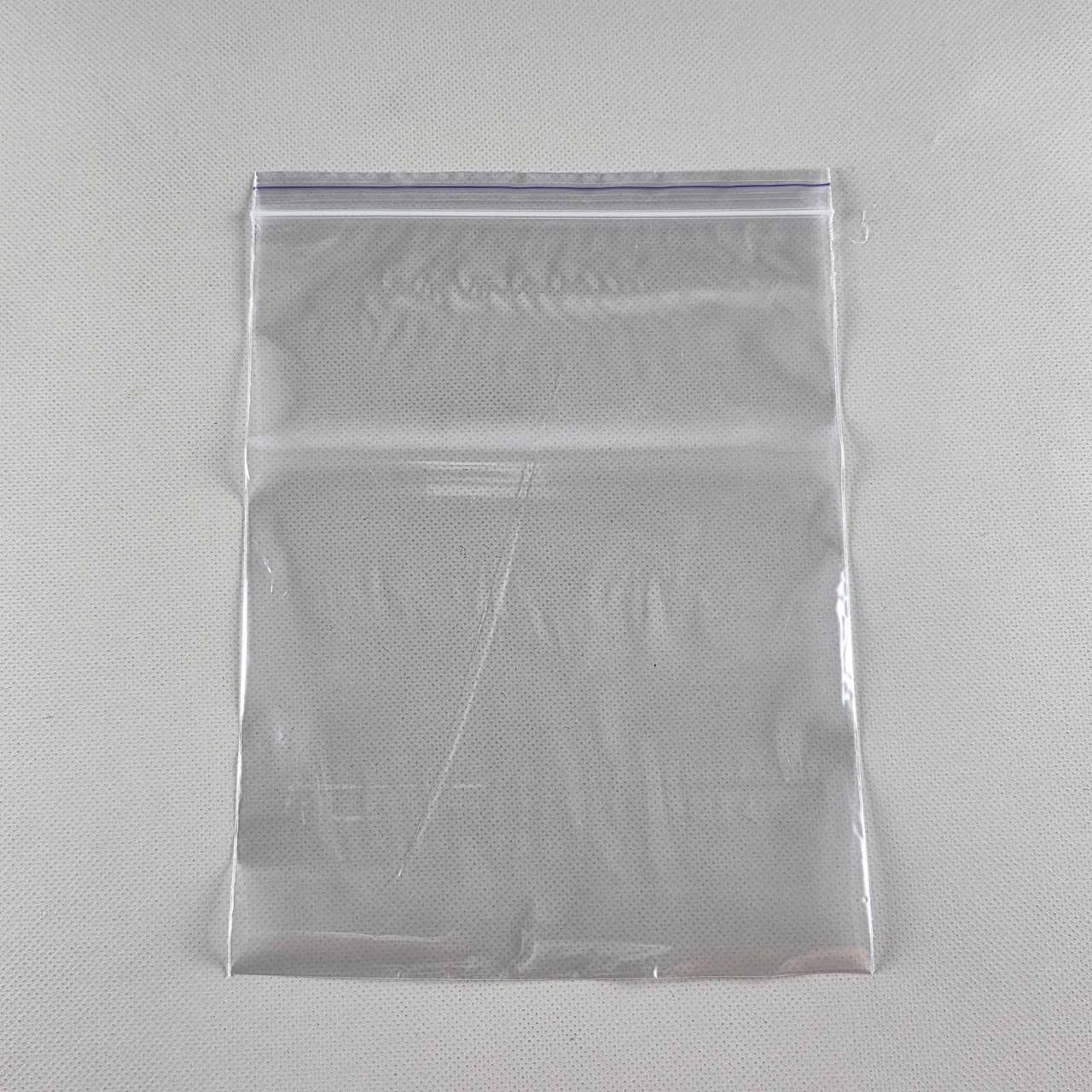 Пакет із замком Zip-lock 18х23(100 шт.) (1 пачка), фото 1