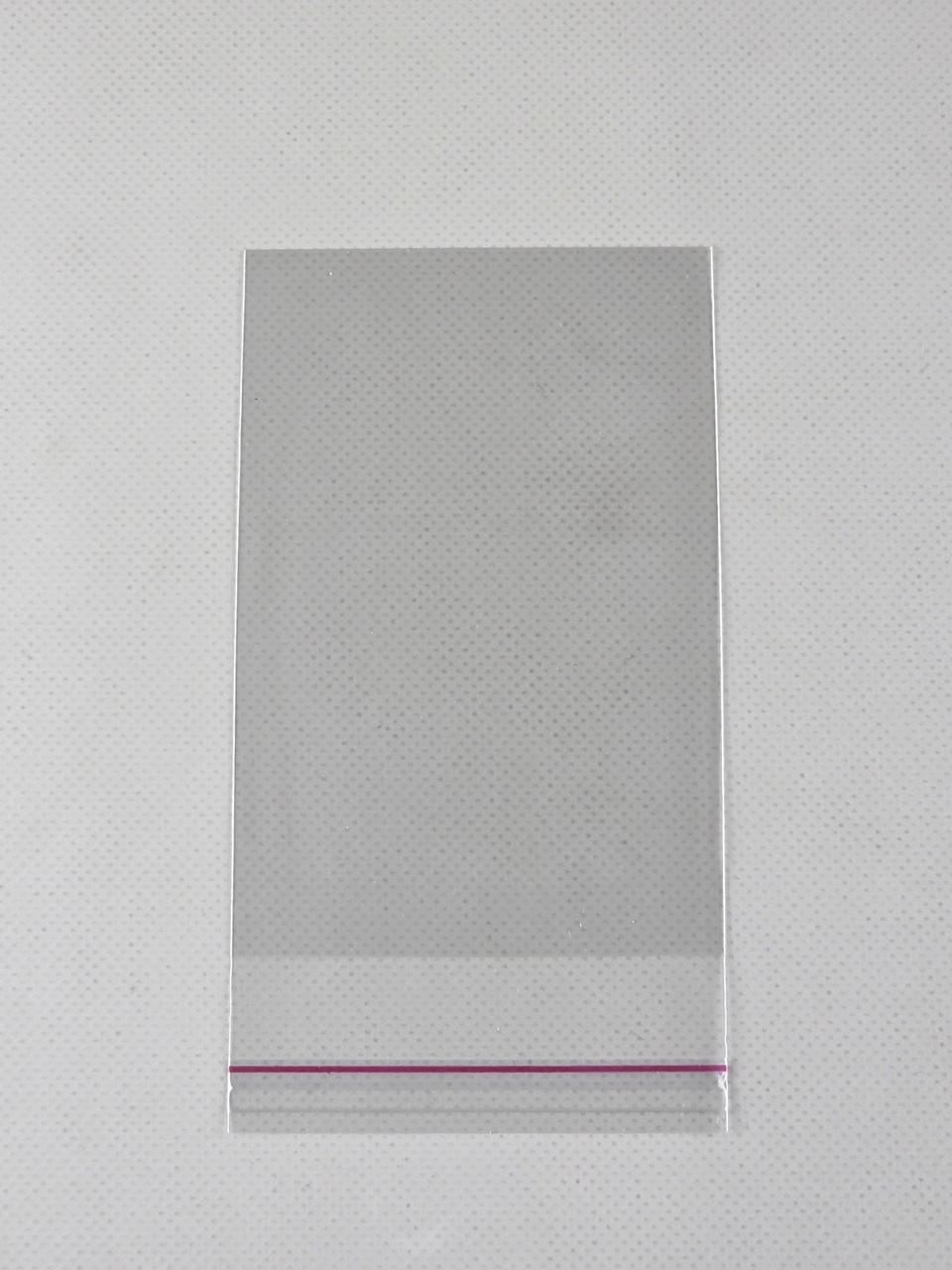 Пакети БОП для пакування поліпропіленові з клейкою стрічкою 8*12+3/25 мк + скісч (1000 шт), фото 1