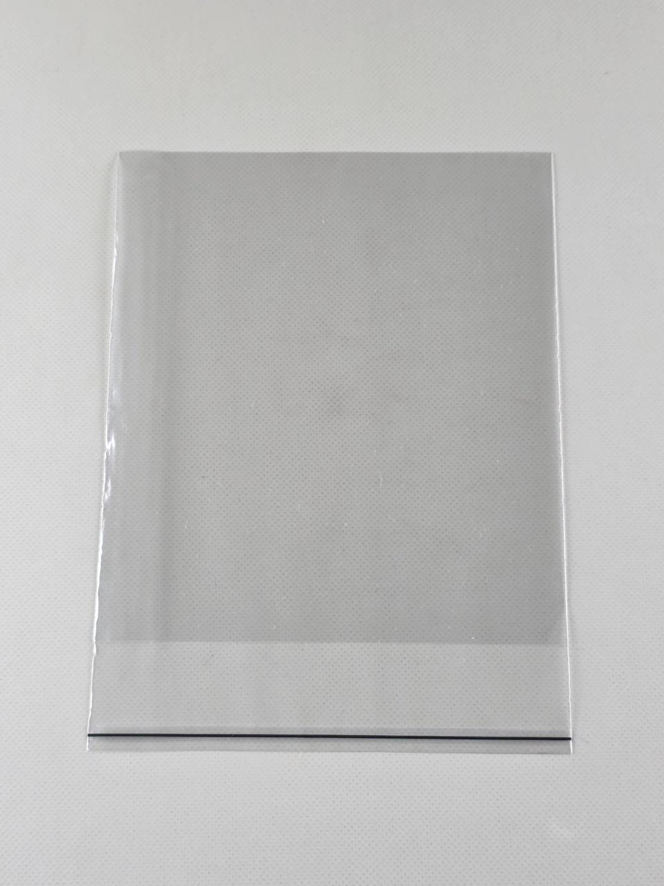 Пакети з клейкою стрічкою 17см x 19см, ТМ Майстер-ПАК, 25 мкм, упаковка 1000 штук, прозорі (16587216841), фото 1