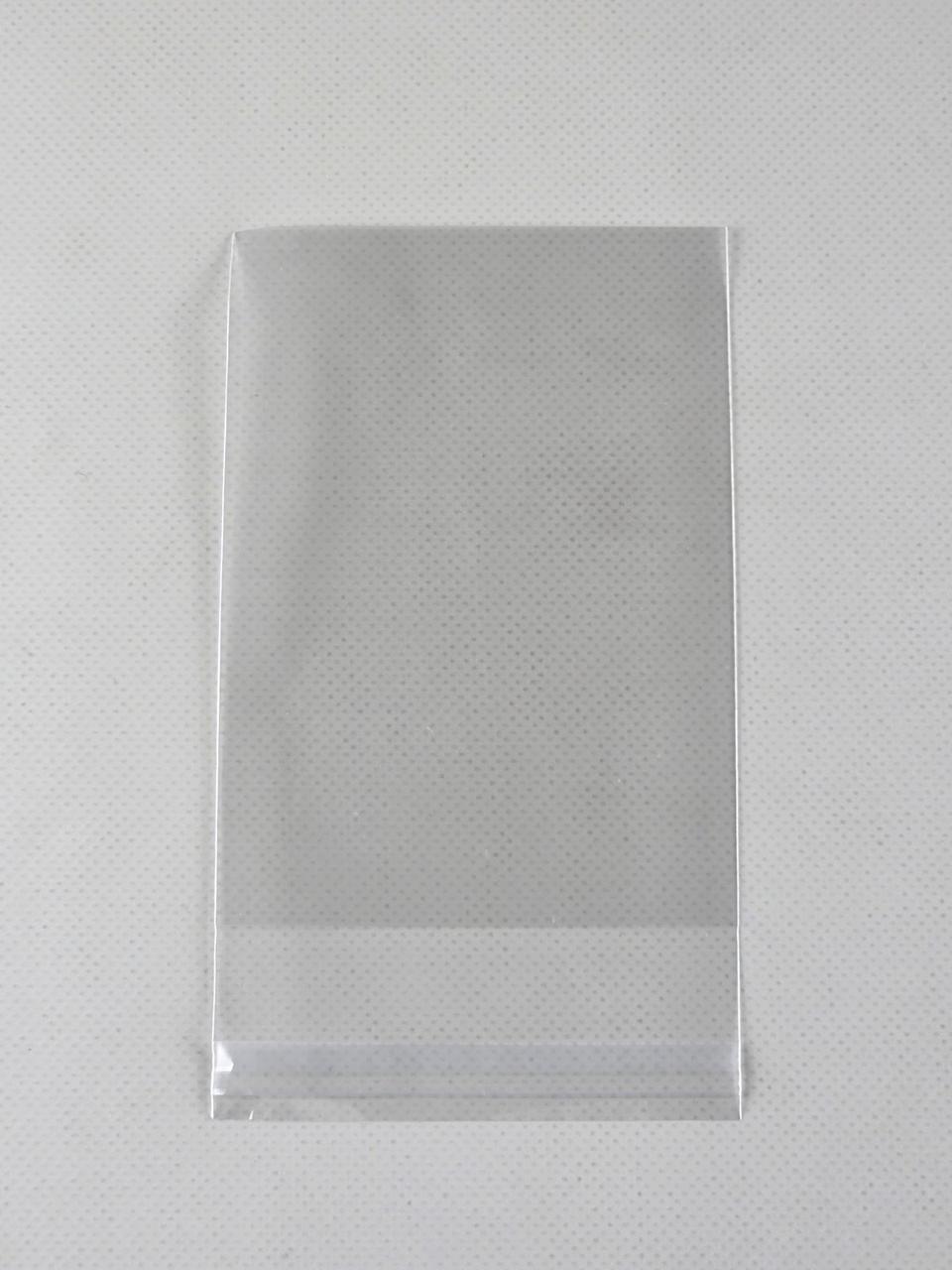 Пакети БОП для паковання поліпропіленові з клейкою стрічкою 8,5*12+3/25 мк + скотч (1000 шт), фото 1