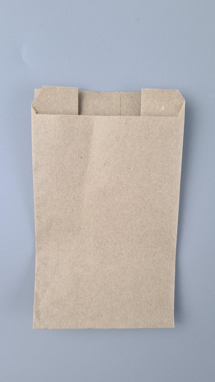 Бумажные пакеты саше крафт бурий, 90х50х150, 40г/м2 (100 шт), фото 1