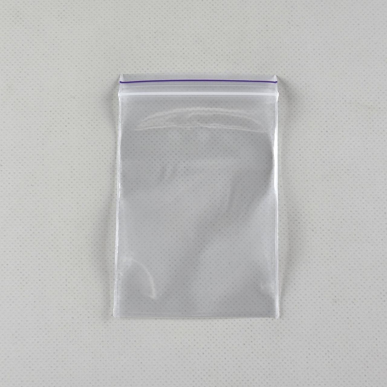 Пакет з замком Zip-lock 7х10(100шт) (1 пач.), фото 1