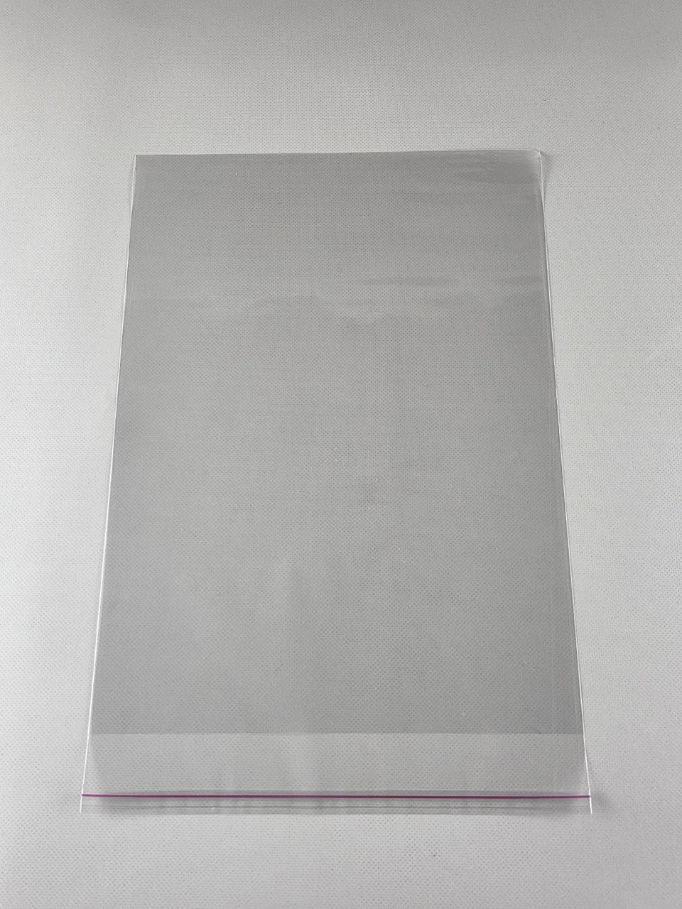 Пакети з клейкою стрічкою 25см 35см ТМ Майстер-ПАК 25мк уп.1000 штук прозорий (1687216841), фото 1