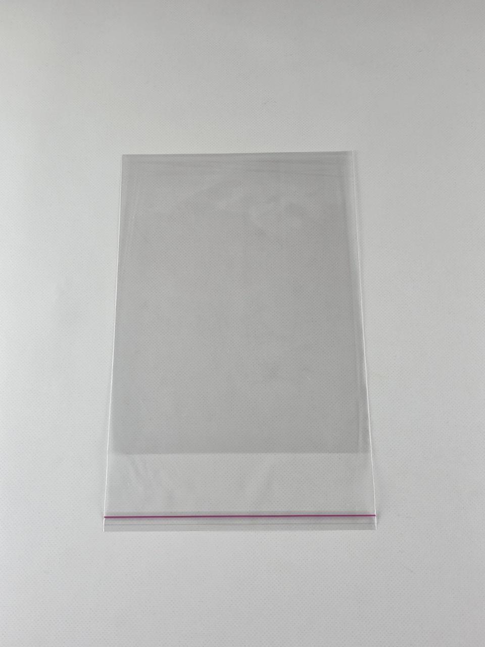 Пакети з клейкою стрічкою 17см x 22,5см, ТМ Майстер-ПАК, 25 мкм, упаковка 1000 штук, прозорі (6871687681), фото 1