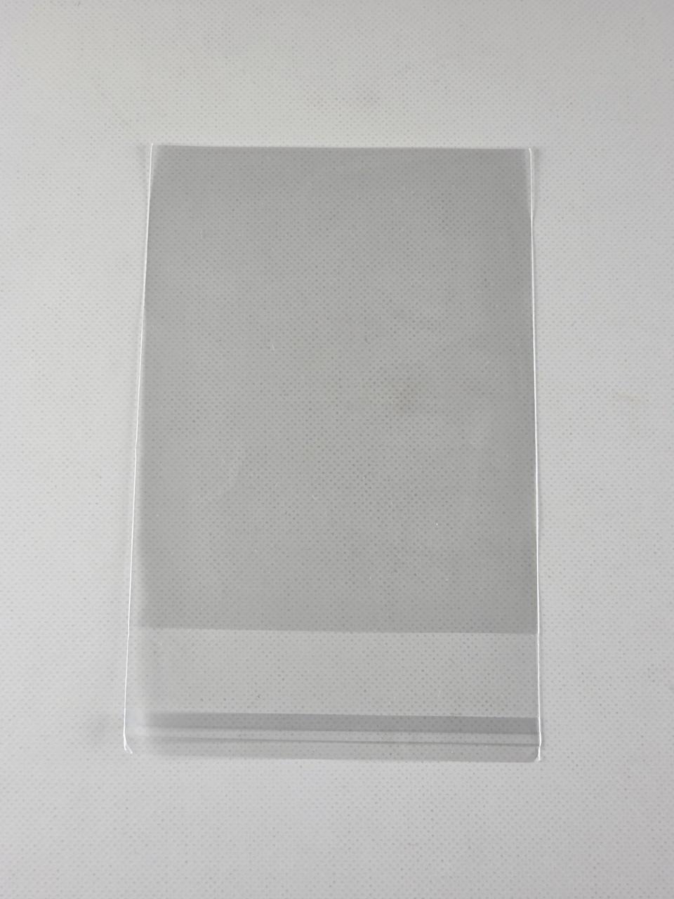 Пакети з клейкою стрічкою 12см x 16см, ТМ Майстер-ПАК, 25 мкм, упаковка 1000 штук, прозорі (15487985654), фото 1