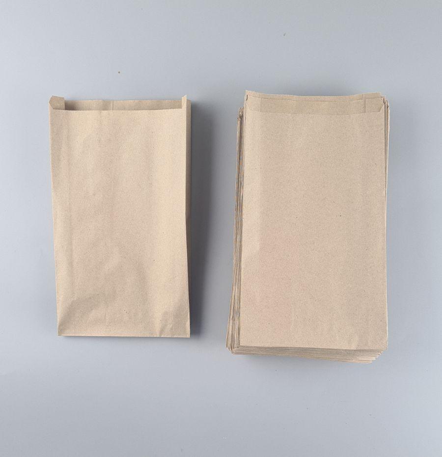 Бумажные пакеты саше крафт бурий, 170х50х300, 40г/м2 (100 шт), фото 1