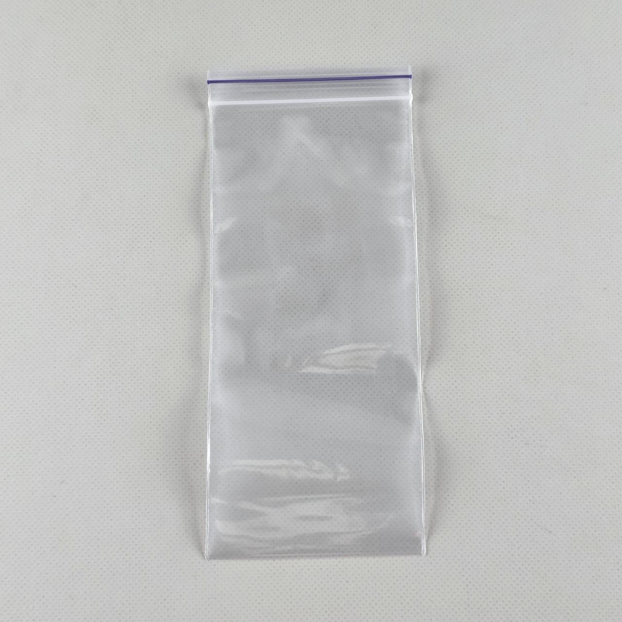 Пакет з замком zipp 8см 18см (100шт), фото 1