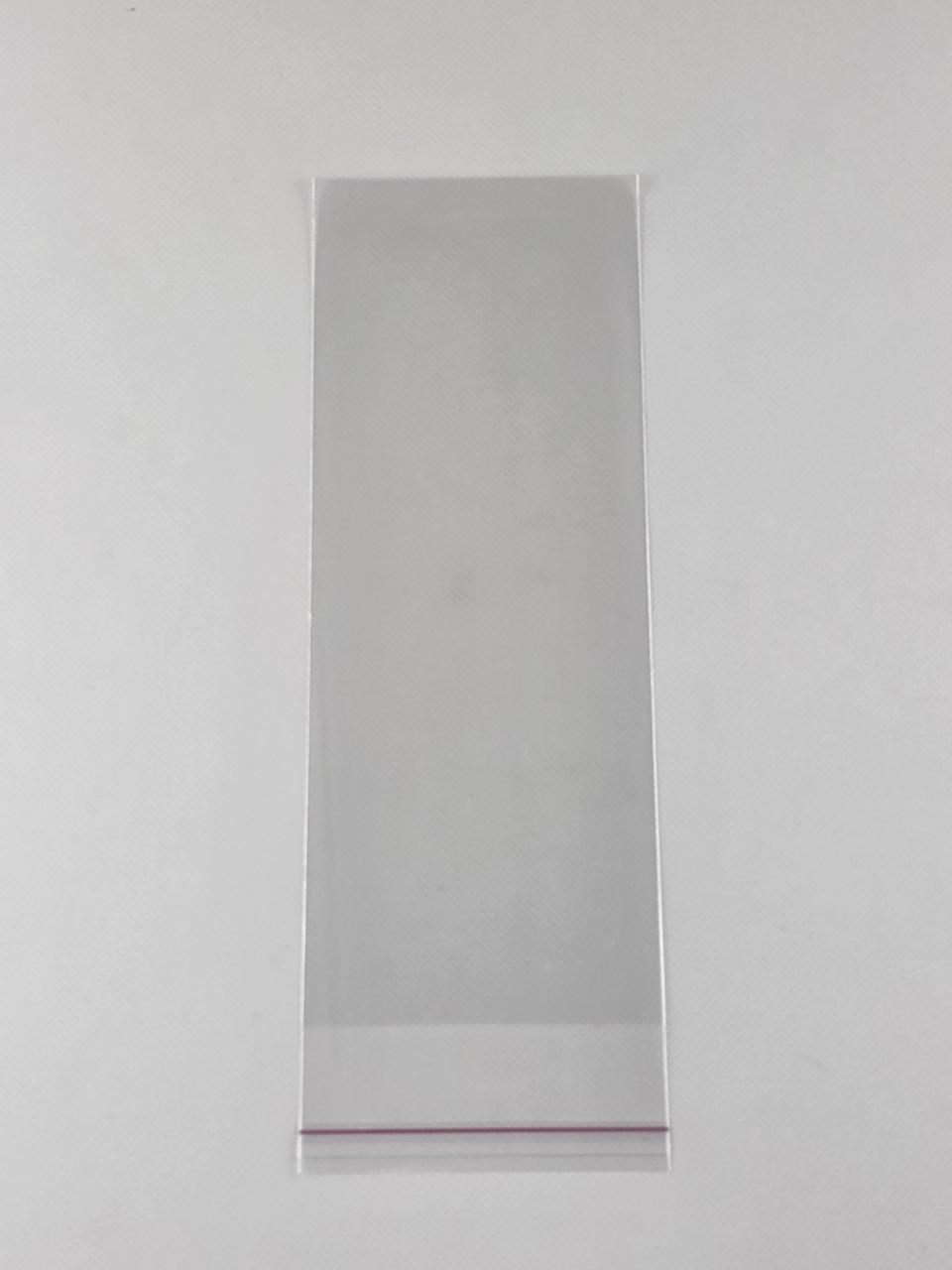 Пакети з клейкою стрічкою 9см x 22,5см, ТМ Майстер-ПАК, 25 мкм, упаковка 1000 штук, прозорі (4862654268), фото 1