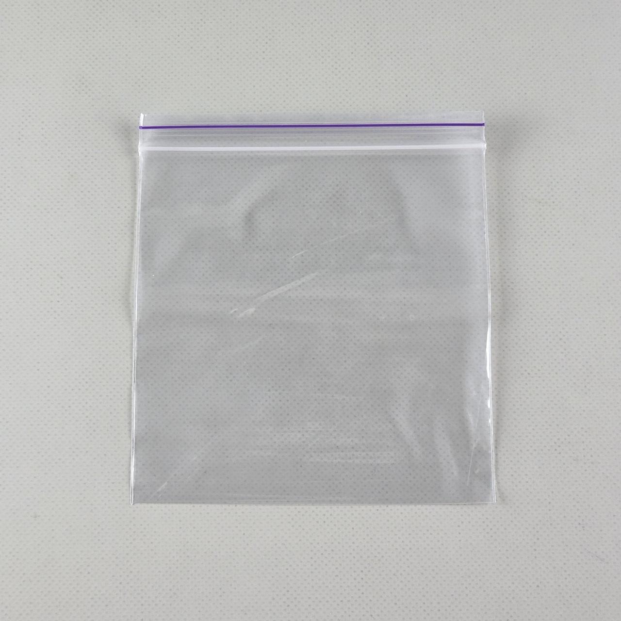 Пакет з замком zipp 12см 12см (100шт), фото 1
