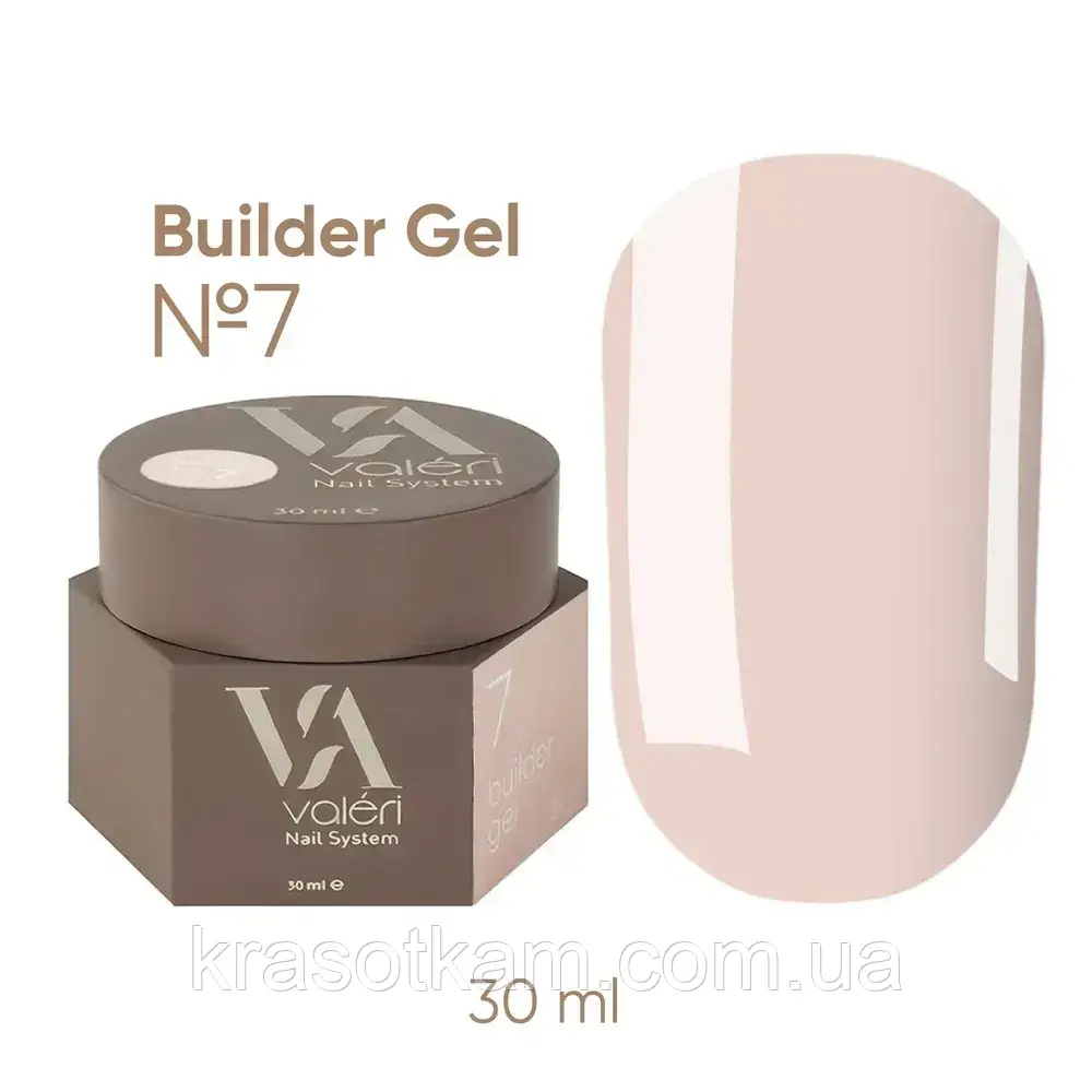 Builder Gel Valeri №07   30 мл, фото 1