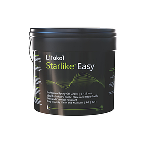 Епоксидний гель для затирки швів Litokol Starlike Easy 5 кг 02 Sabbia Bianca