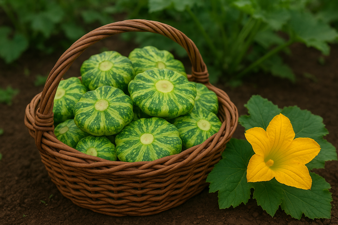 Насіння патісона Зебра 15 насінин, фото 1