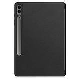 Чохол TPU Samsung Galaxy Tab S10+ SM-X820, SM-X826 з місцем для стілусу Чорний, фото 3