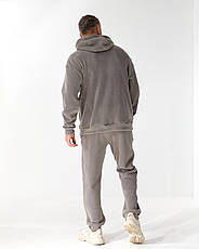 Теплий чоловічий костюм оверсайз кофта та штани, фото 2